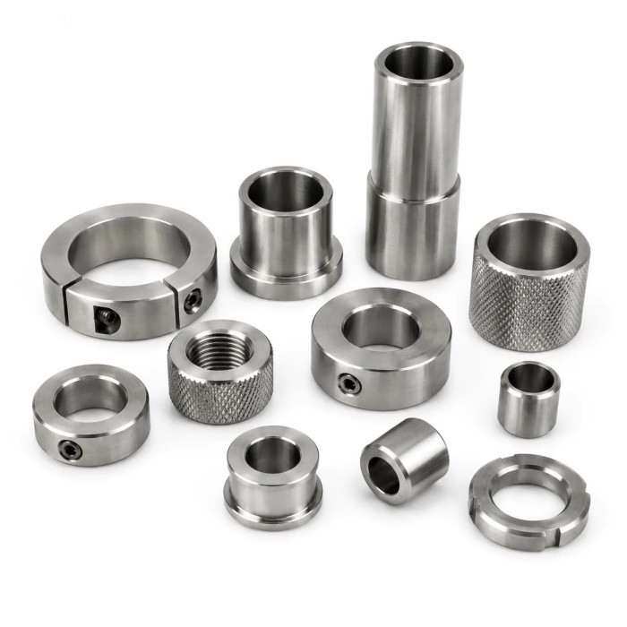 Boccole lavorate a CNC