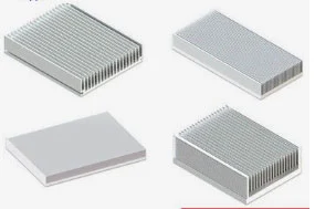 Aluminum Heat Sink Stamping