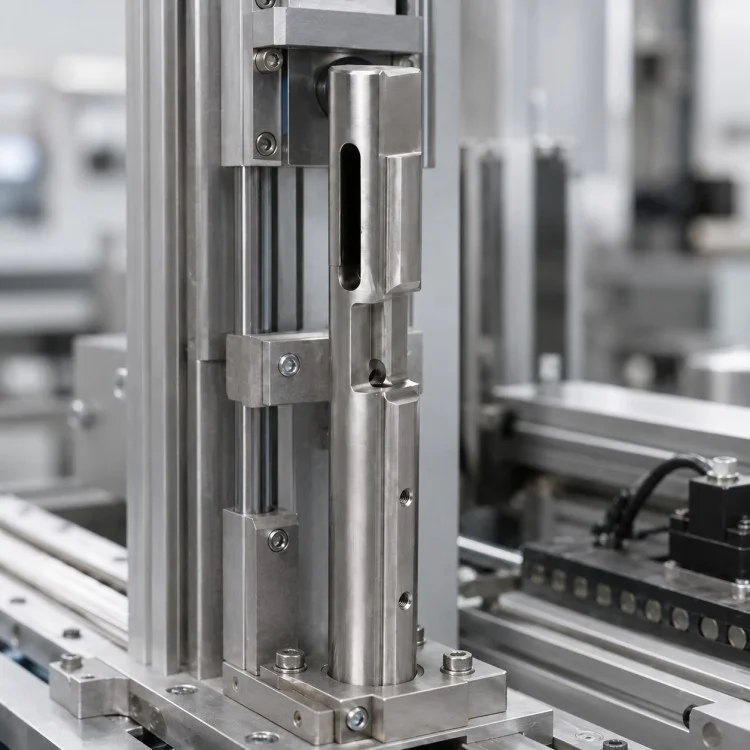 Precision CNC Machined Slotted Guide Block